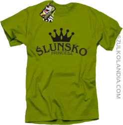 Ślunsko princesa - Koszulka STANDARD kiwi