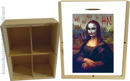 Mona Lisa Hello Jocker - Skrzyneczka ozdobna 