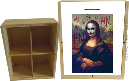 Mona Lisa Hello Jocker - Skrzyneczka ozdobna 