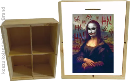 Mona Lisa Hello Jocker - Skrzyneczka ozdobna 