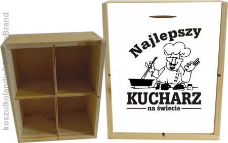 Mamma Mia Najlepszy kucharz na świecie - Skrzyneczka ozdobna 