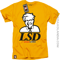 LSD Beffy - Koszulka męska  żółta 