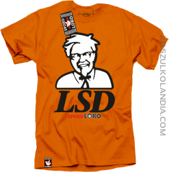 LSD Beffy - Koszulka męska pomarańcz 