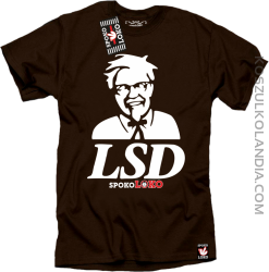 LSD Beffy - Koszulka męska  brąz 