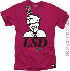 LSD Beffy - Koszulka męska fuchsia 