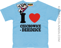 I love Czechowice-Dziedzice - koszulka dziecięca - błękitny