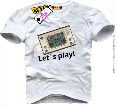 Gra PRL Let's play! - koszulka męska