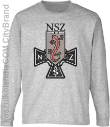 NSZ Narodowe Siły Zbrojne - Longsleeve dziecięcy melanż 