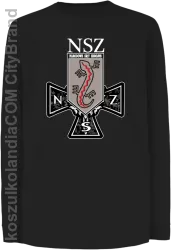 NSZ Narodowe Siły Zbrojne - Longsleeve dziecięcy czarny