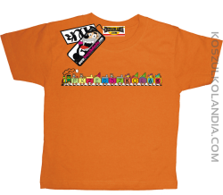 Przedszkolak - super tshirt dziecięcy - pomarańczowy