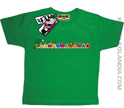Przedszkolak - super tshirt dziecięcy - zielony