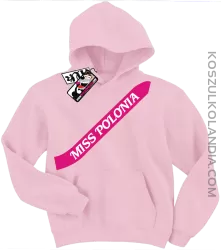 Miss Polonia - bluza dziecięca - różowy