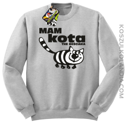 Mam kota the beściaka - Bluza bez kaptura melanż