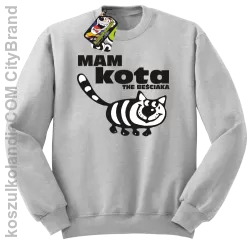 Mam kota the beściaka - Bluza bez kaptura melanż