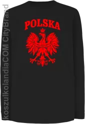 Polska - Longsleeve dziecięcy czarny 