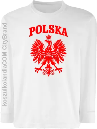 Polska - Longsleeve dziecięcy 