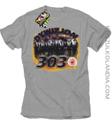 Dywizjon 303 Lotnicy - koszulka męska melanż