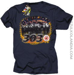 Dywizjon 303 Lotnicy - koszulka męska granatowa