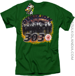 Dywizjon 303 Lotnicy - koszulka męska zielona