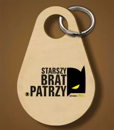 STARSZY BRAT PATRZY - Breloczek