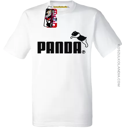 PANDA - koszulka męska