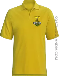 KOMENDANT MELANŻU - Koszulka męska Polo żółta 