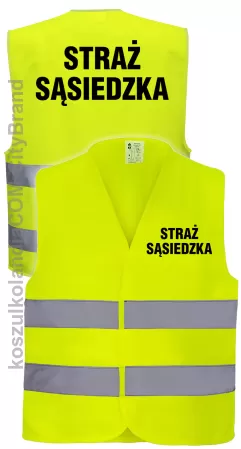 Straż Sąsiedzka - kamizelka odblaskowa