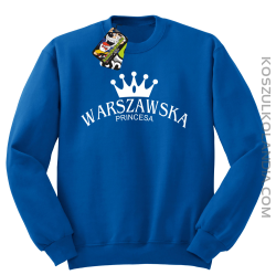 Warszawska princesa - Bluza STANDARD royal