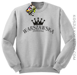 Warszawska princesa - Bluza STANDARD melanż