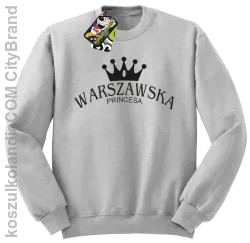 Warszawska princesa - Bluza STANDARD melanż