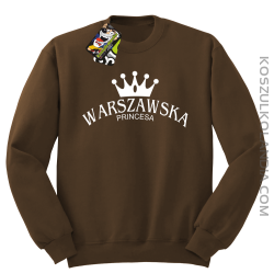Warszawska princesa - Bluza STANDARD brąz