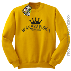 Warszawska princesa - Bluza STANDARD żółty