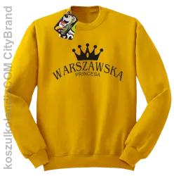 Warszawska princesa - Bluza STANDARD żółty