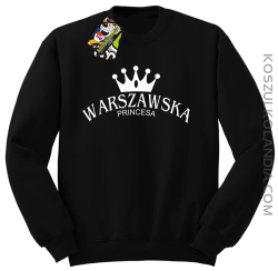 Warszawska princesa - Bluza STANDARD czarny