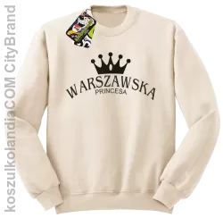 Warszawska princesa - Bluza STANDARD beż