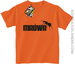 Mrówa Parody - koszulka dziecięca pomarańcz 