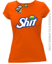 SHIT Parody FanStyle - Koszulka damska pomarańcz 