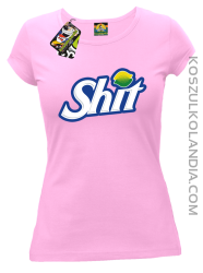 SHIT Parody FanStyle - Koszulka damska jasny róż 