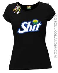 SHIT Parody FanStyle - Koszulka damska czarna 