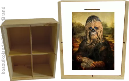 Mona Lisa Chewbacca CZUBAKA - Skrzyneczka ozdobna 