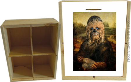 Mona Lisa Chewbacca CZUBAKA - Skrzyneczka ozdobna 