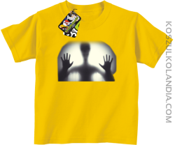 Obcy za szkłem - koszulka dziecięca żółta