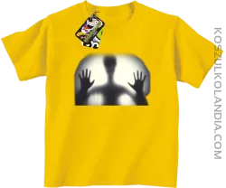 Obcy za szkłem - koszulka dziecięca żółta