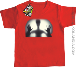 Obcy za szkłem - koszulka dziecięca czerwona