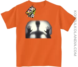 Obcy za szkłem - koszulka dziecięca pomarańczowa
