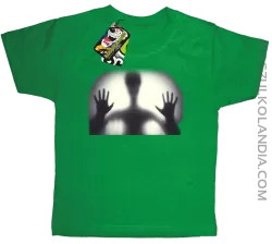 Obcy za szkłem - koszulka dziecięca zielona
