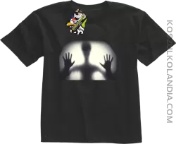 Obcy za szkłem - koszulka dziecięca czarna