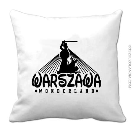 Warszawa wonderland - Poduszka 