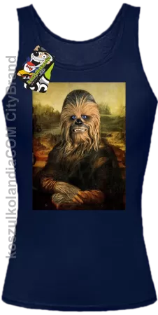 Mona Lisa Chewbacca CZUBAKA - Top damski