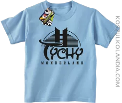 TYCHY Wonderland - Koszulka dziecięca błękit 